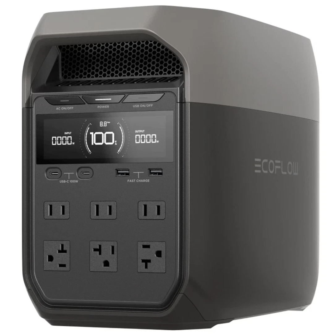 EcoFlow Delta 3 1024Wh Solar Power Station