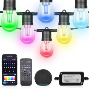 Outdoor 50' LED Christmas Lights