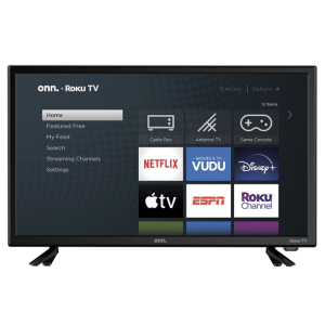 onn. 24” Class HD (720P) LED Roku Smart TV