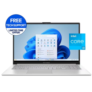 ASUS Vivobook Go 15” Intel i3 8GB/256GB Laptop
