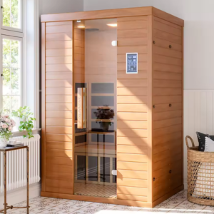 Wood 2-Person Infrared Sauna w/WiFi
