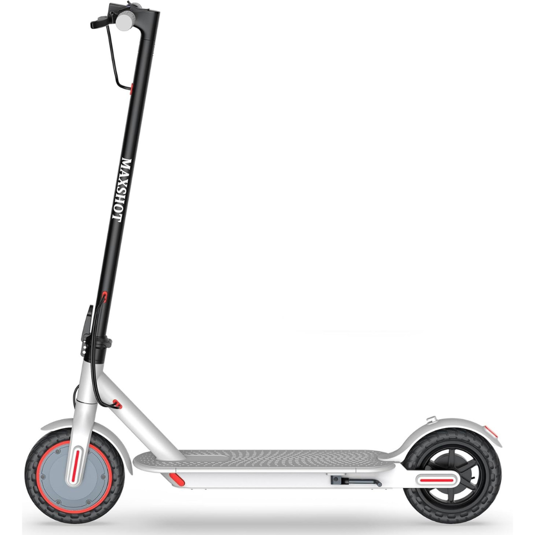 Foldable Electric Scooter w/ Dual Suspension